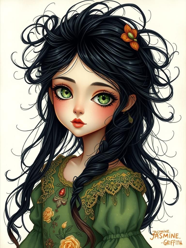 Maiden of Whimsy in Enchanted Forest