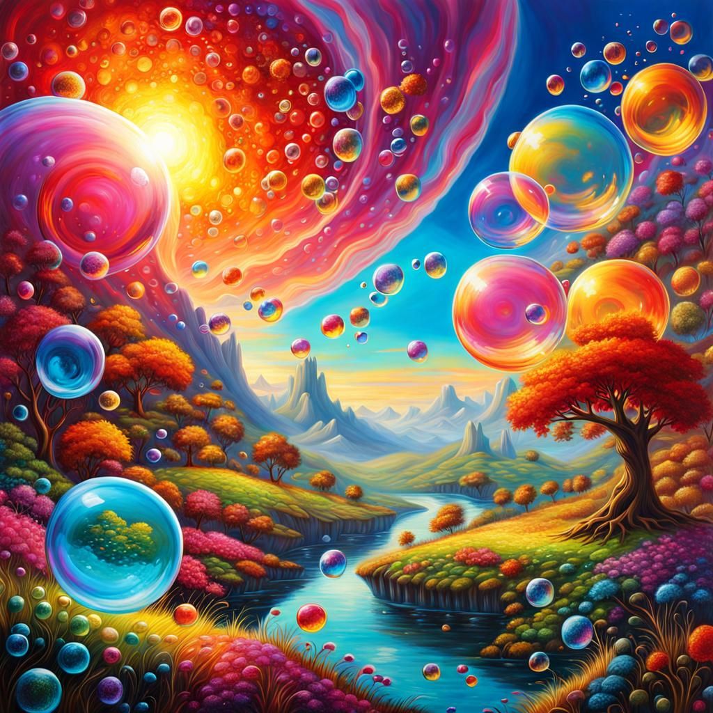 Bubble Landscape 4