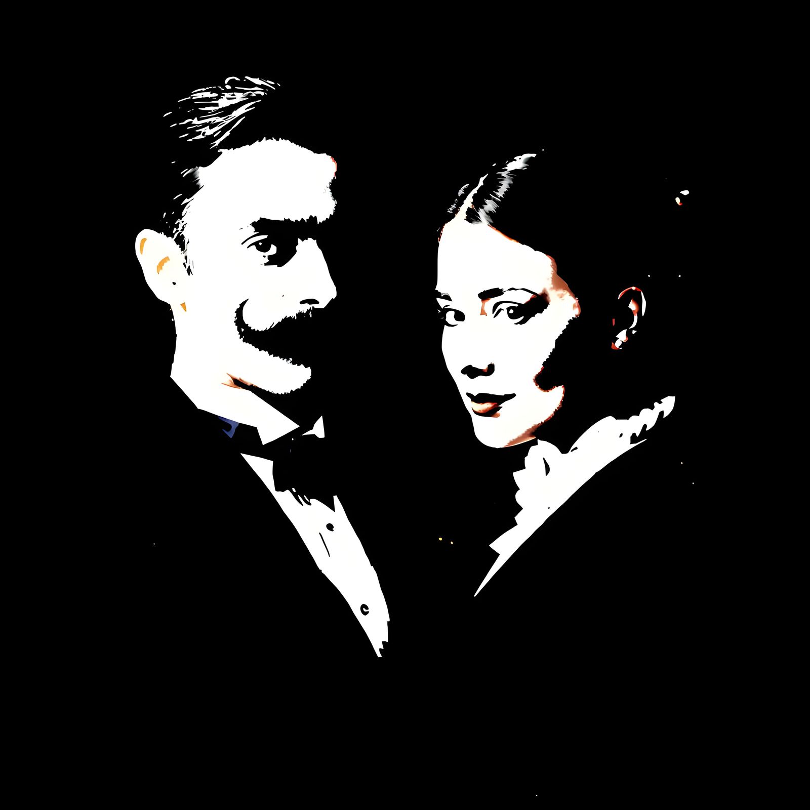 Couple in Harmony as Two Peas in a Pod