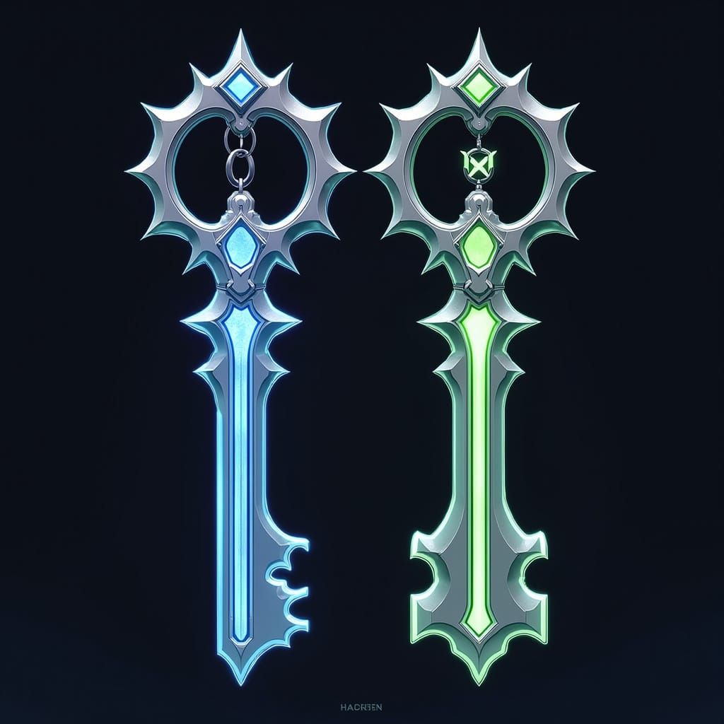 Lore-Accurate Keyblades in a Kingdom Hearts Universe