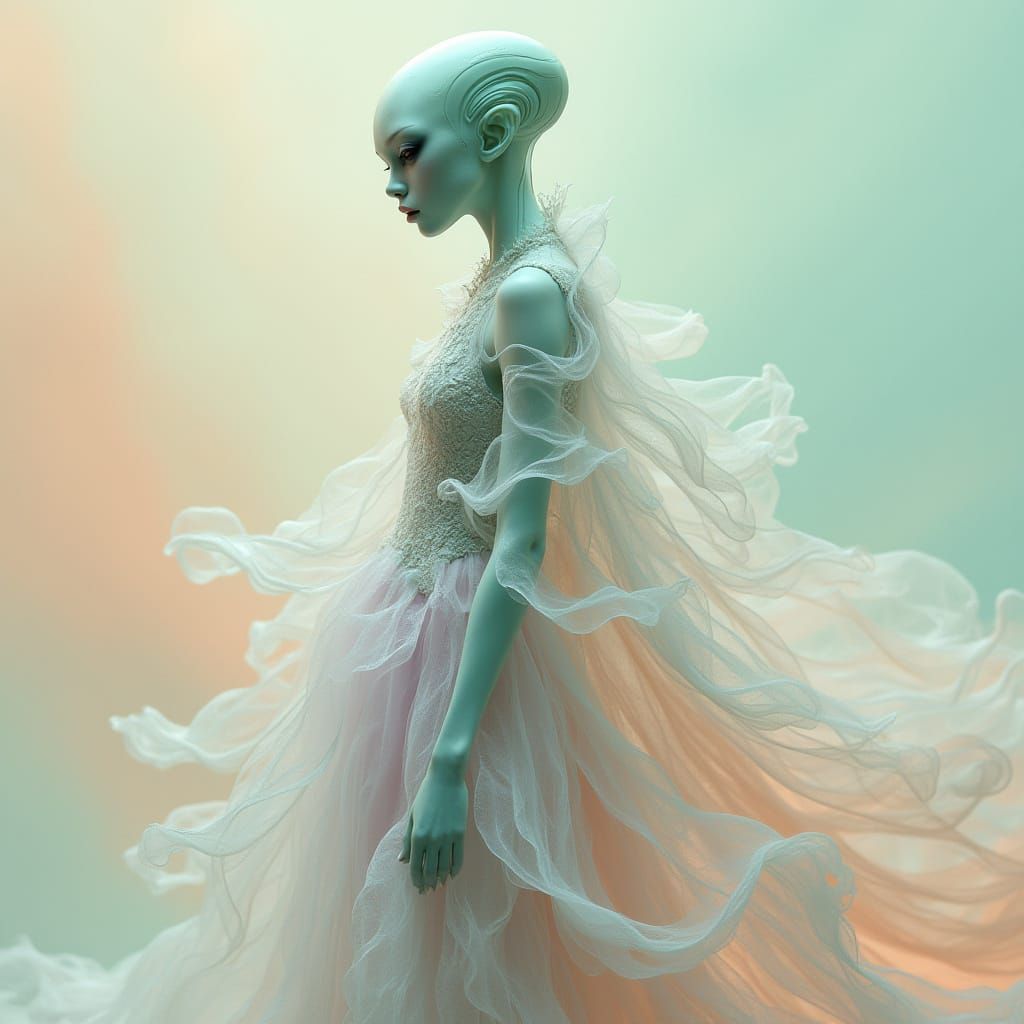 Alien Queen Jupatrix from the planet Jupiter.