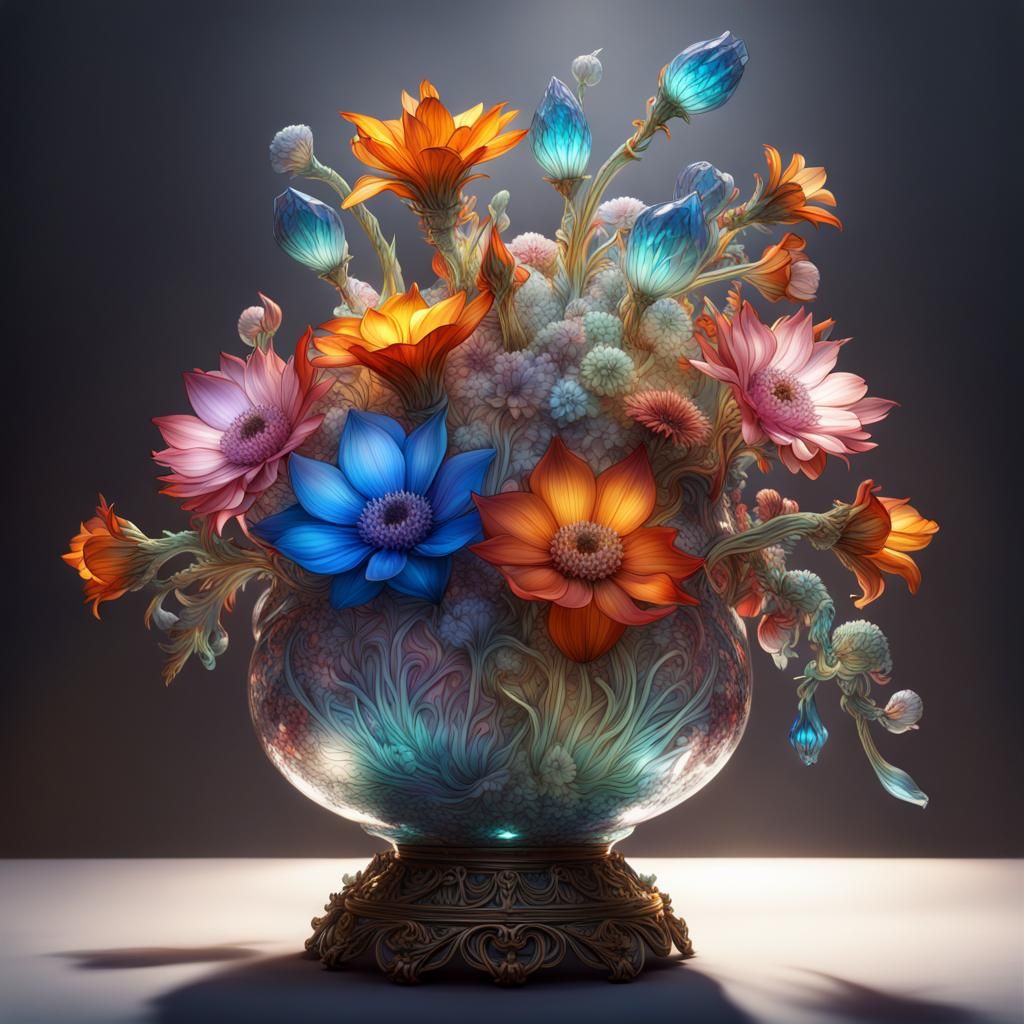 Flowers in Flowers III