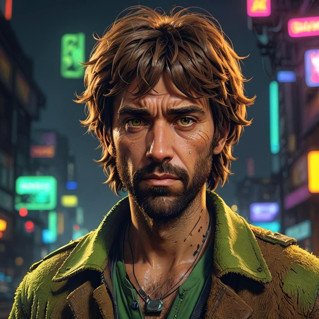 Cyberpunk Shaggy