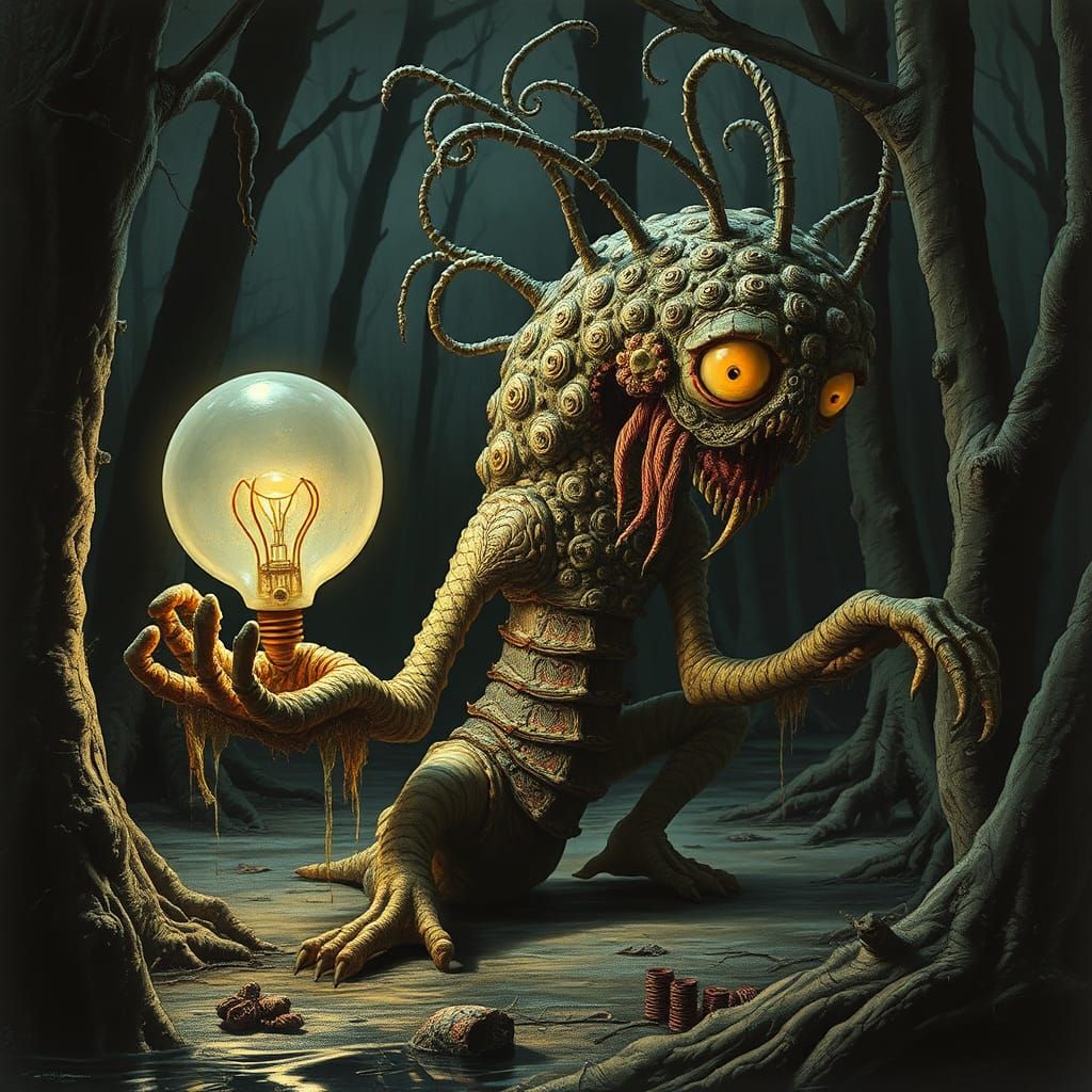 Surreal Swamp Encounter