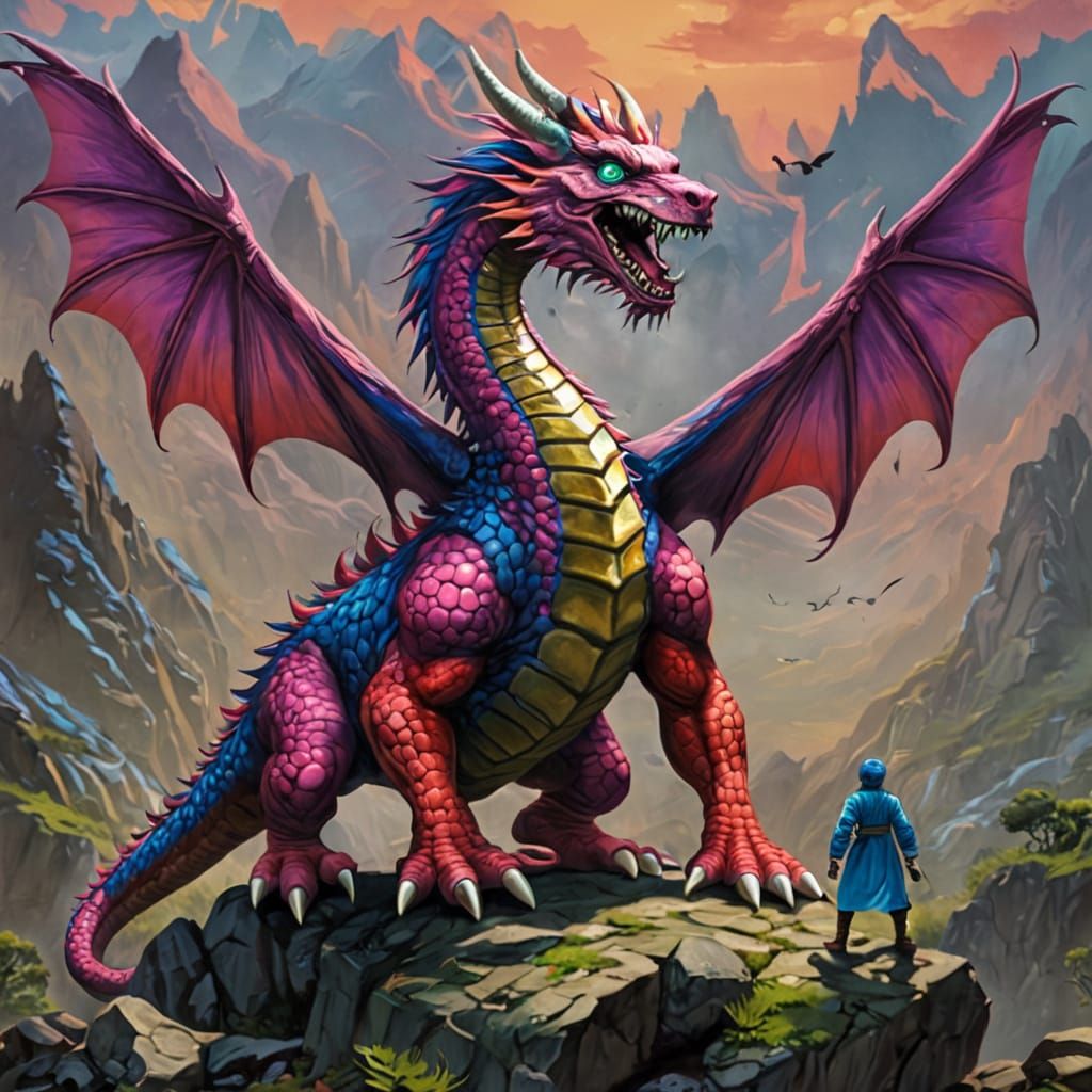 Vibrant Psychedelic Hairstyles