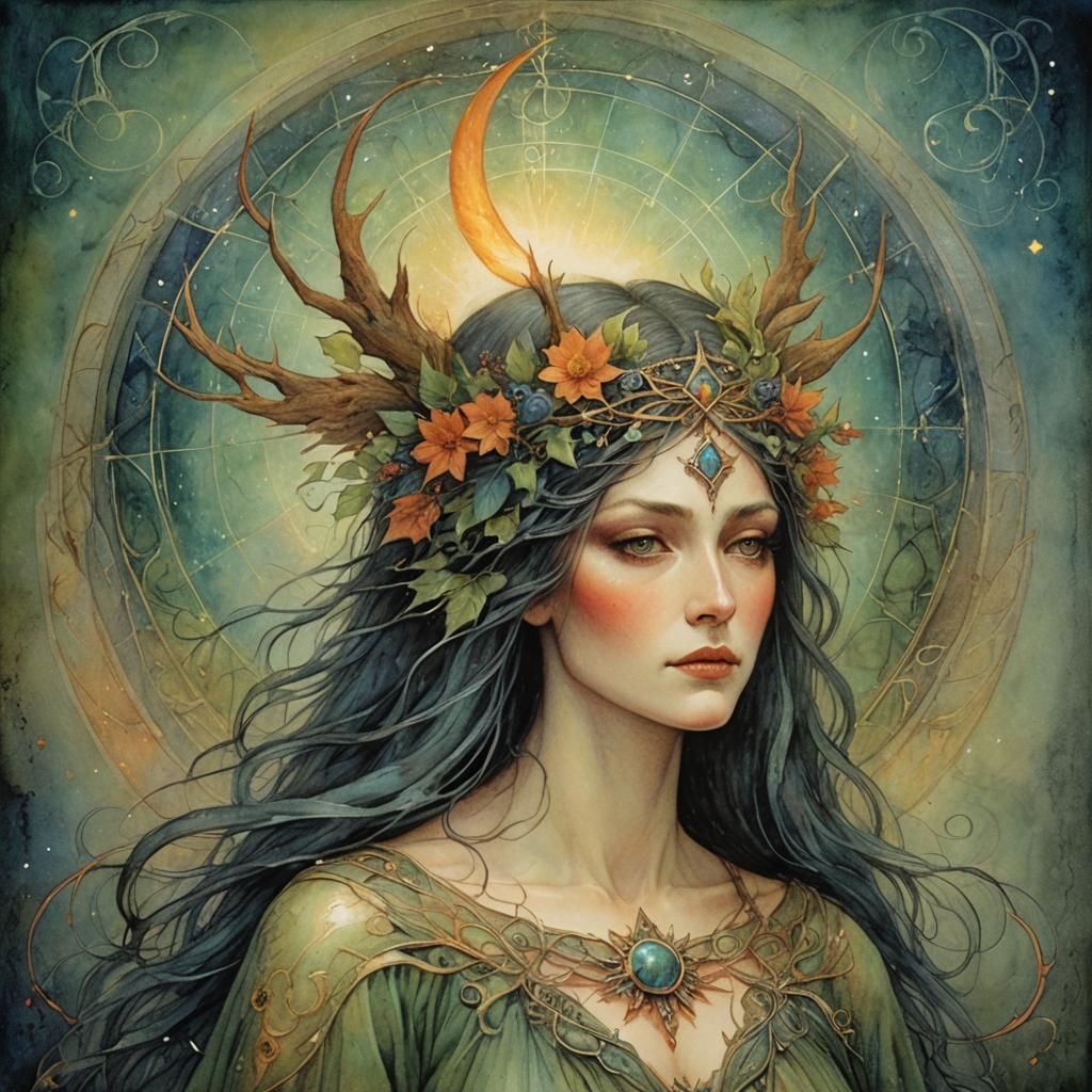 Beltane style of Susan Seddon-Boulet