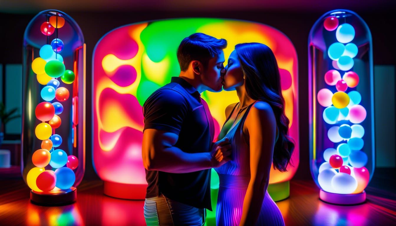 Kisses and Lava Lamps