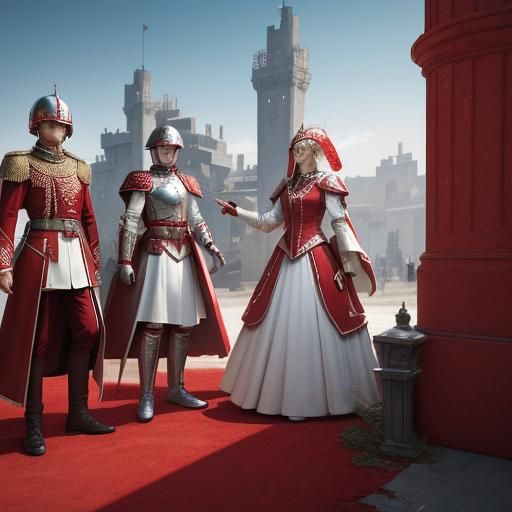 Roman Warriors Dance in an Elegant Fantasy Realm