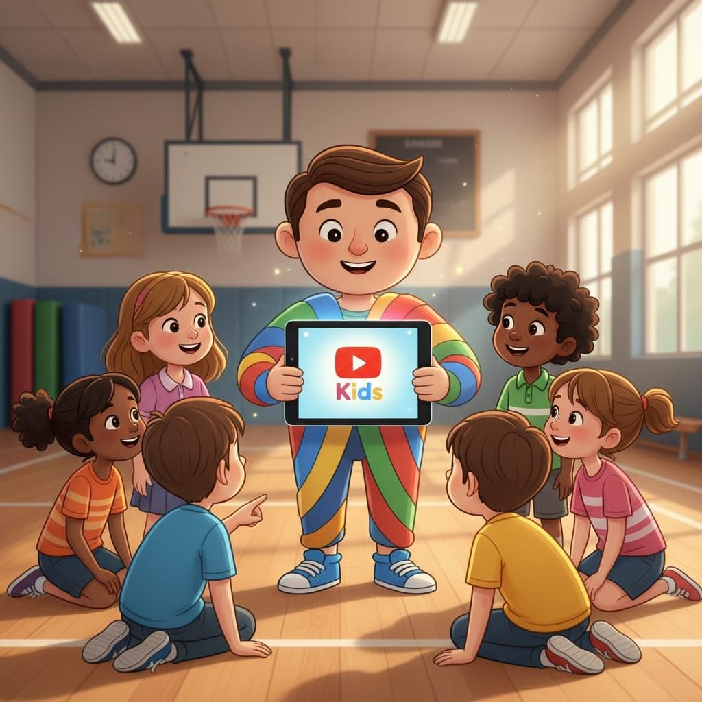 Google Guy Shares YouTube Kids App with Children in School G...