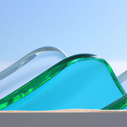 Ethereal Glass Dunes in an Alien Landscape