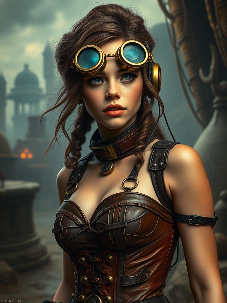 Steampunk Explorer Unveils Ancient Secrets