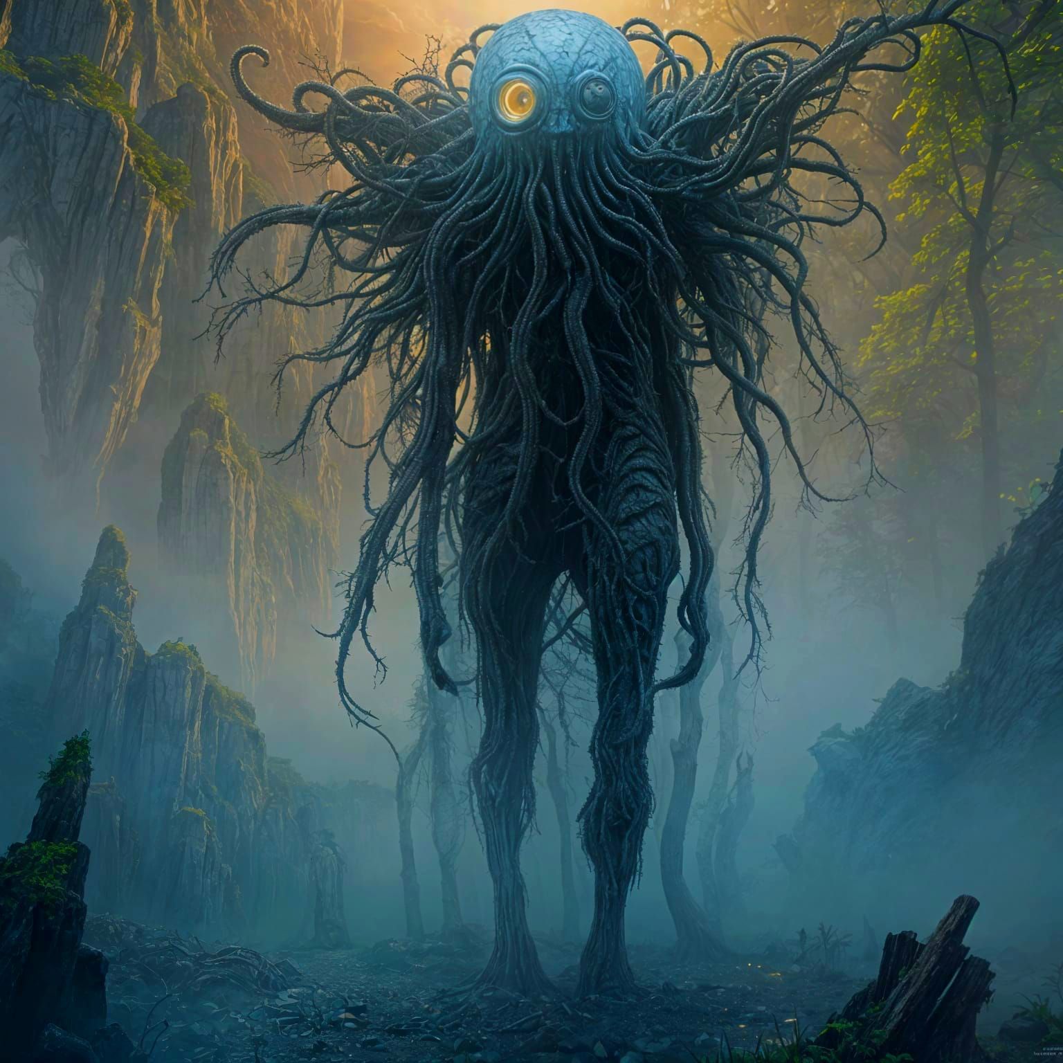 Ethereal Explorer in Liminal Realms