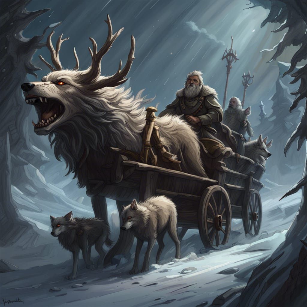 Jotunheim, land of ice giants.