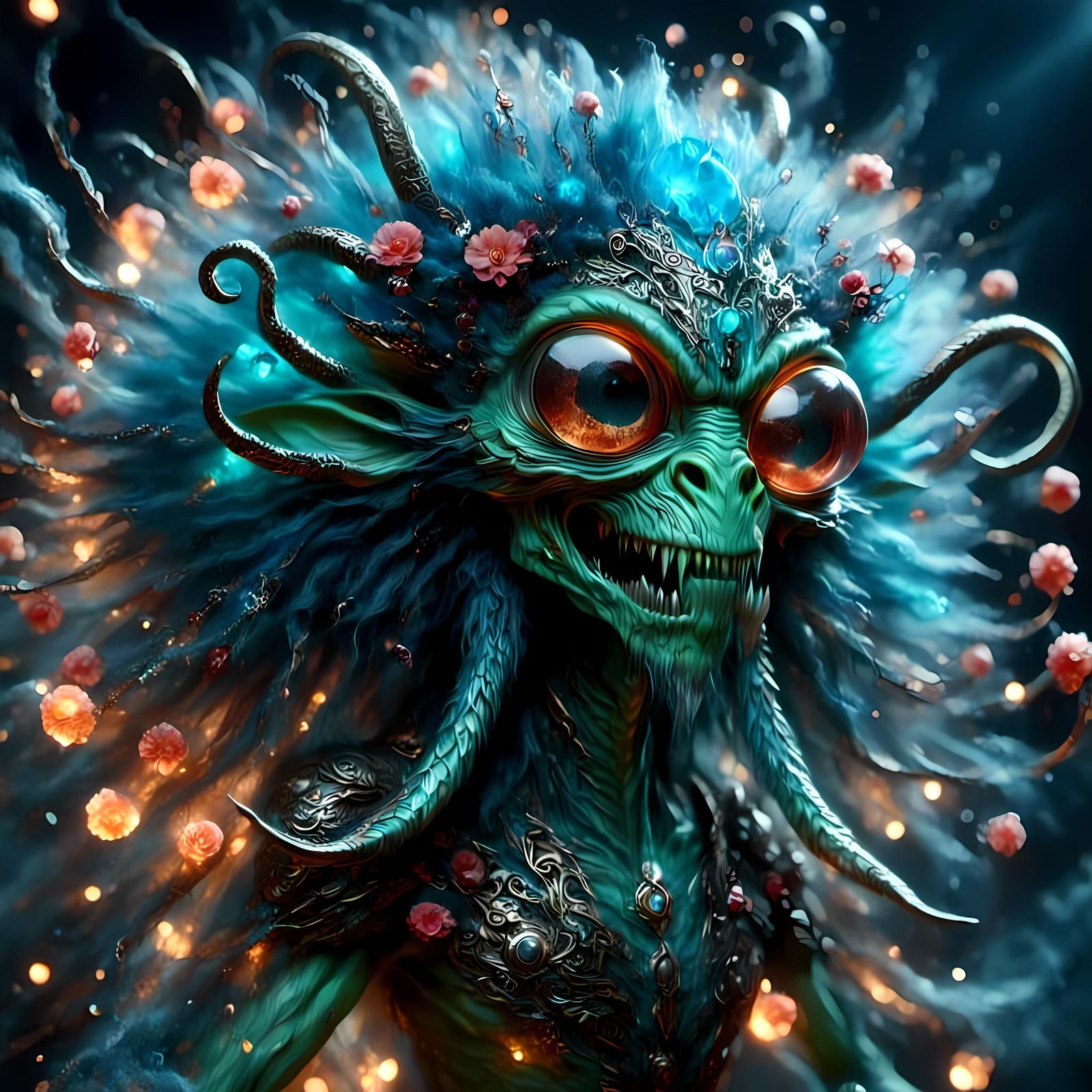 Laughing Alien Flower