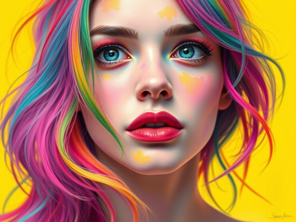 Vibrant Pawn Scene in Pre-Raphaelite Impressionism