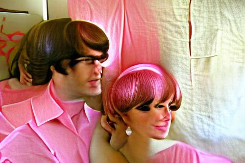 Vibrant 1960s Pink Elegance in Endless Love