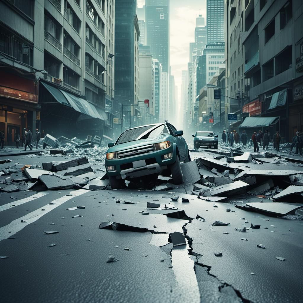 Cinematic Metropolis Chaos: Destruction and Desperation in a...