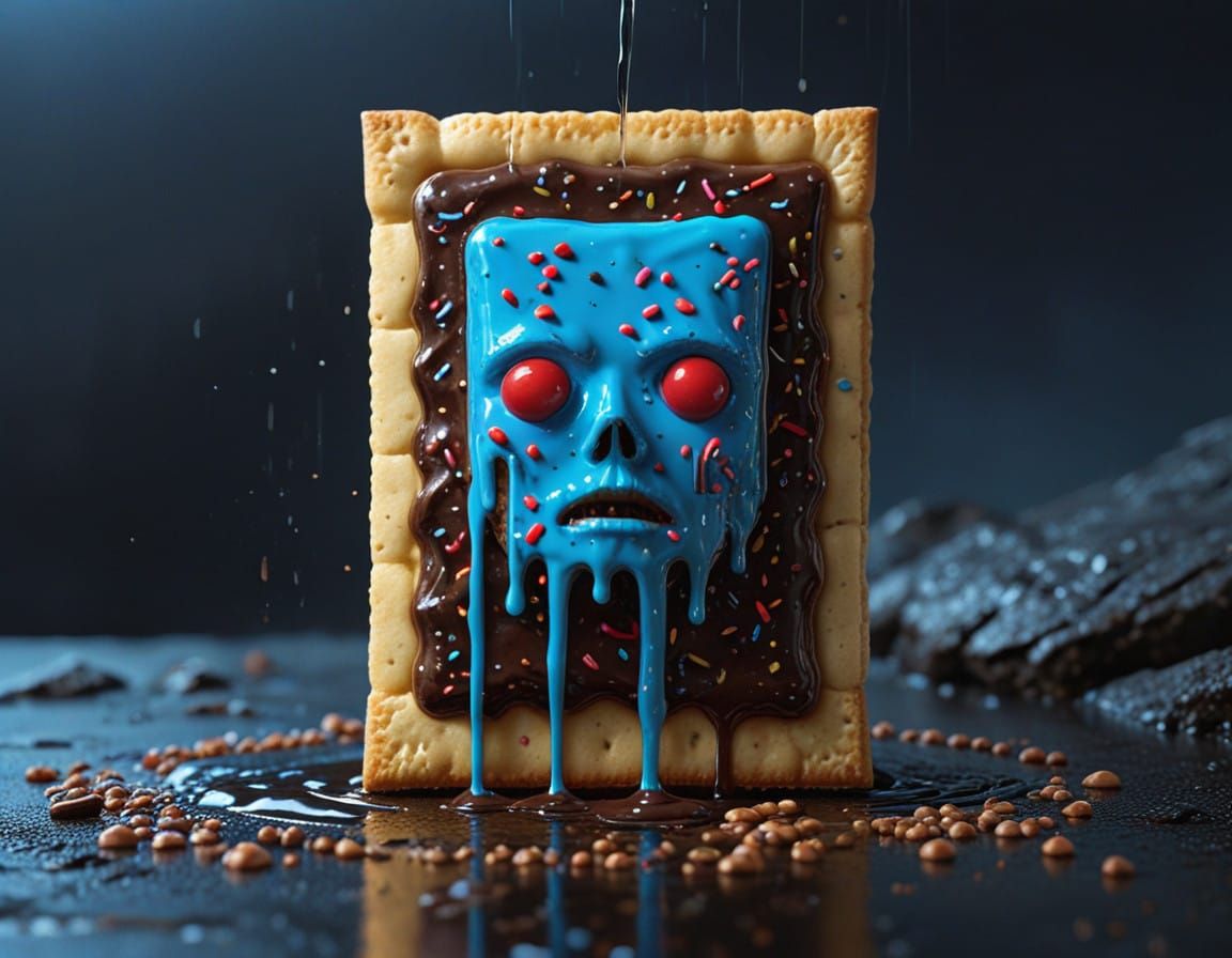 Hyper-Realistic Pop-Tart in Torture Scenario