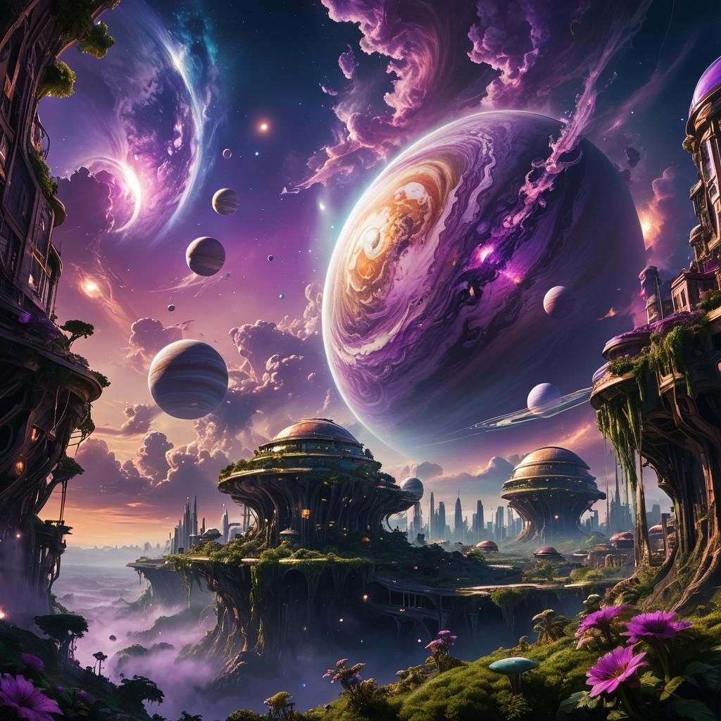 Dreamlike Futurism on a Habitable Jupiter