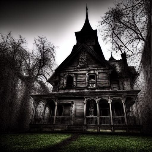 Sinister Scene in Hyperrealistic Detail