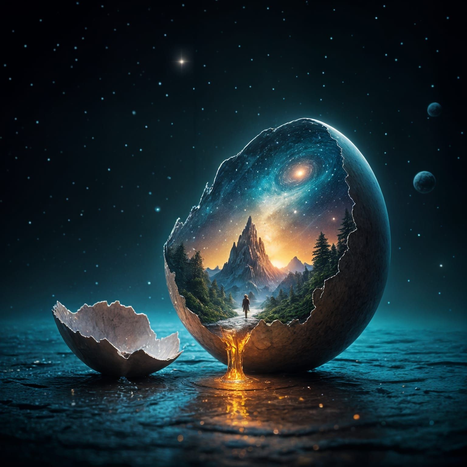 Eggsploring the Universe