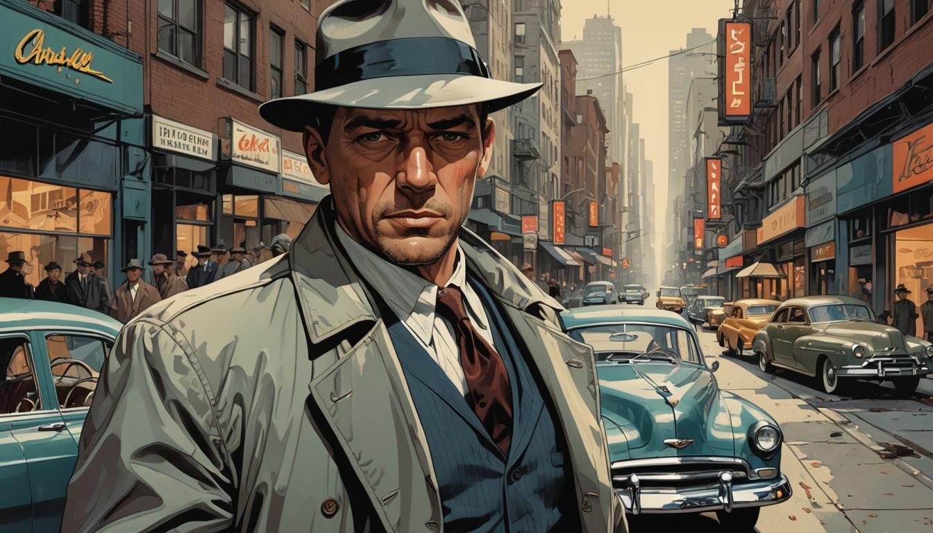 1954s film noir detective
