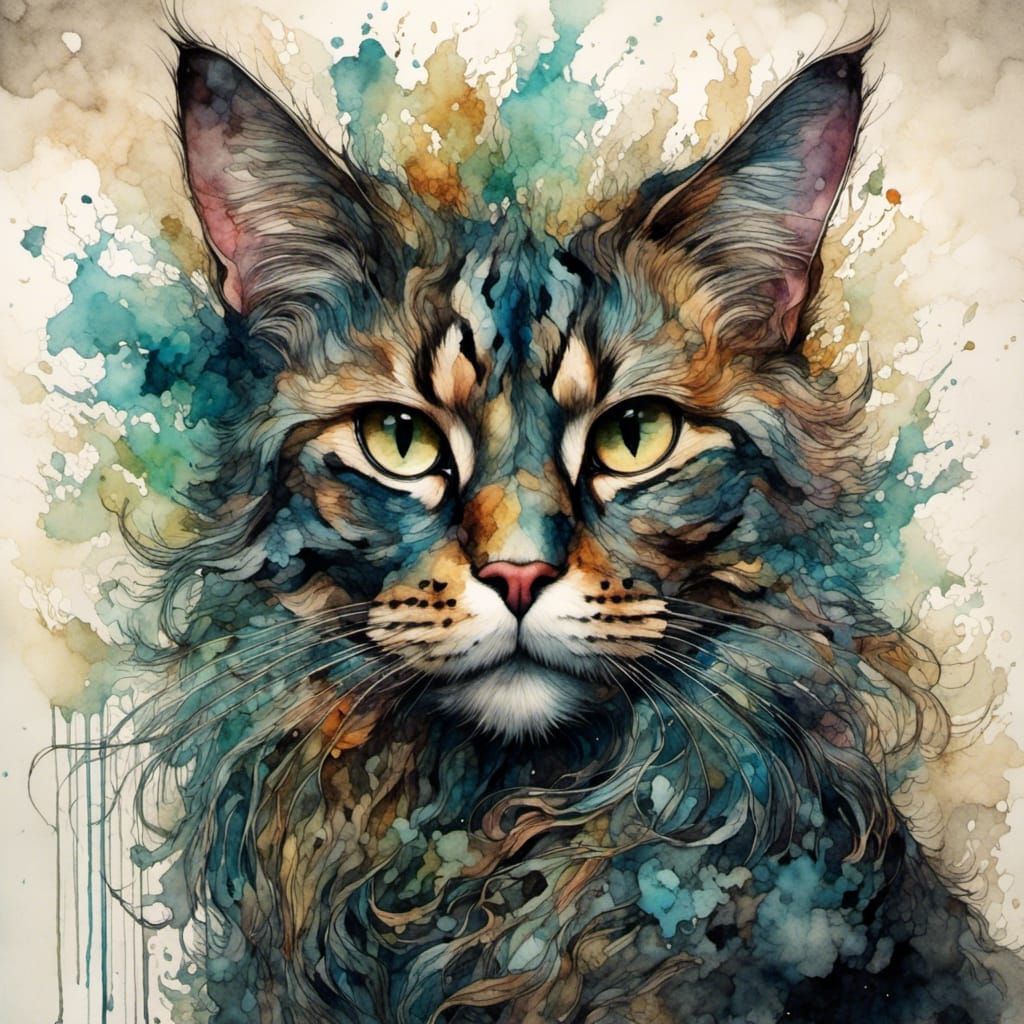 Portrait of a Stray Cat