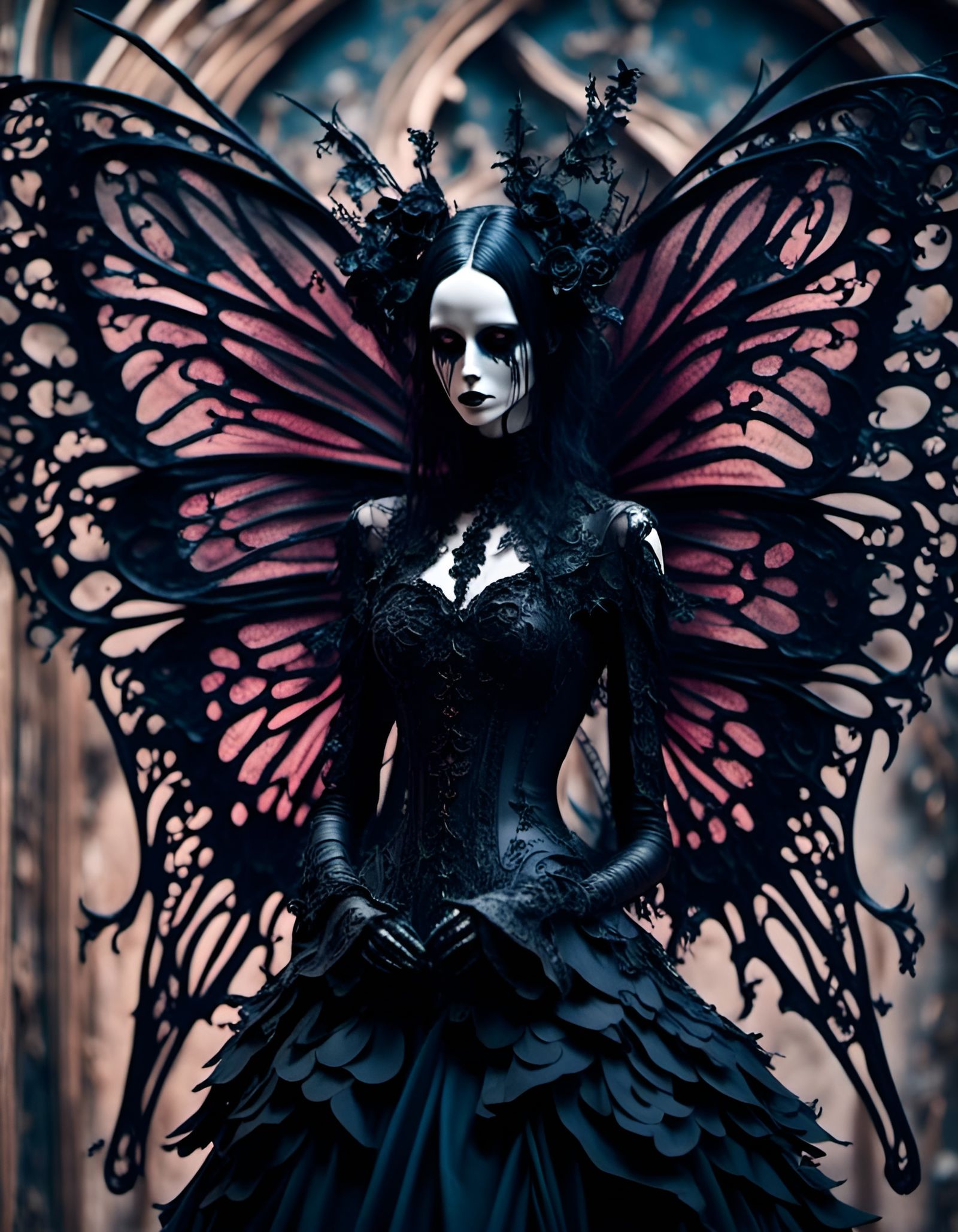 Gothic Butterfly: Life and Death in Darkness
