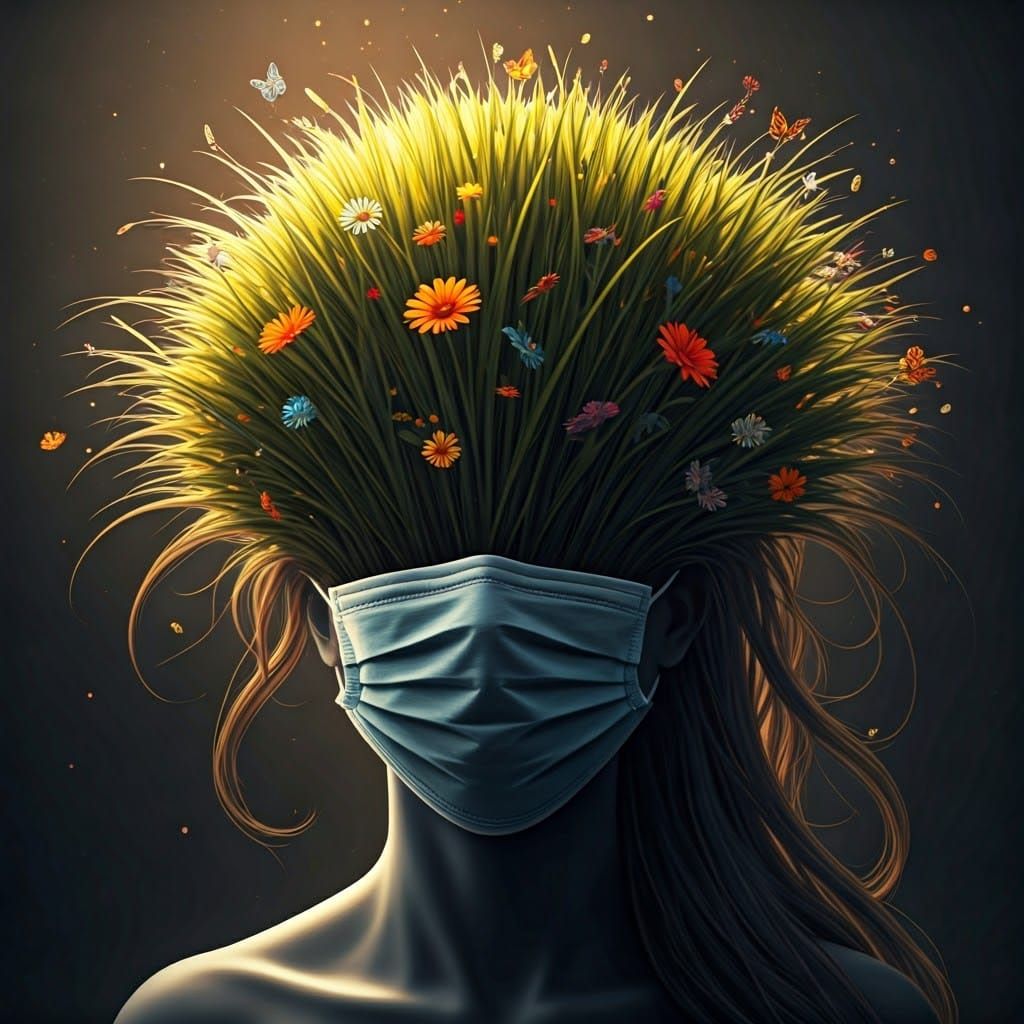 Enchanted Secret Garden in Vibrant Bloom