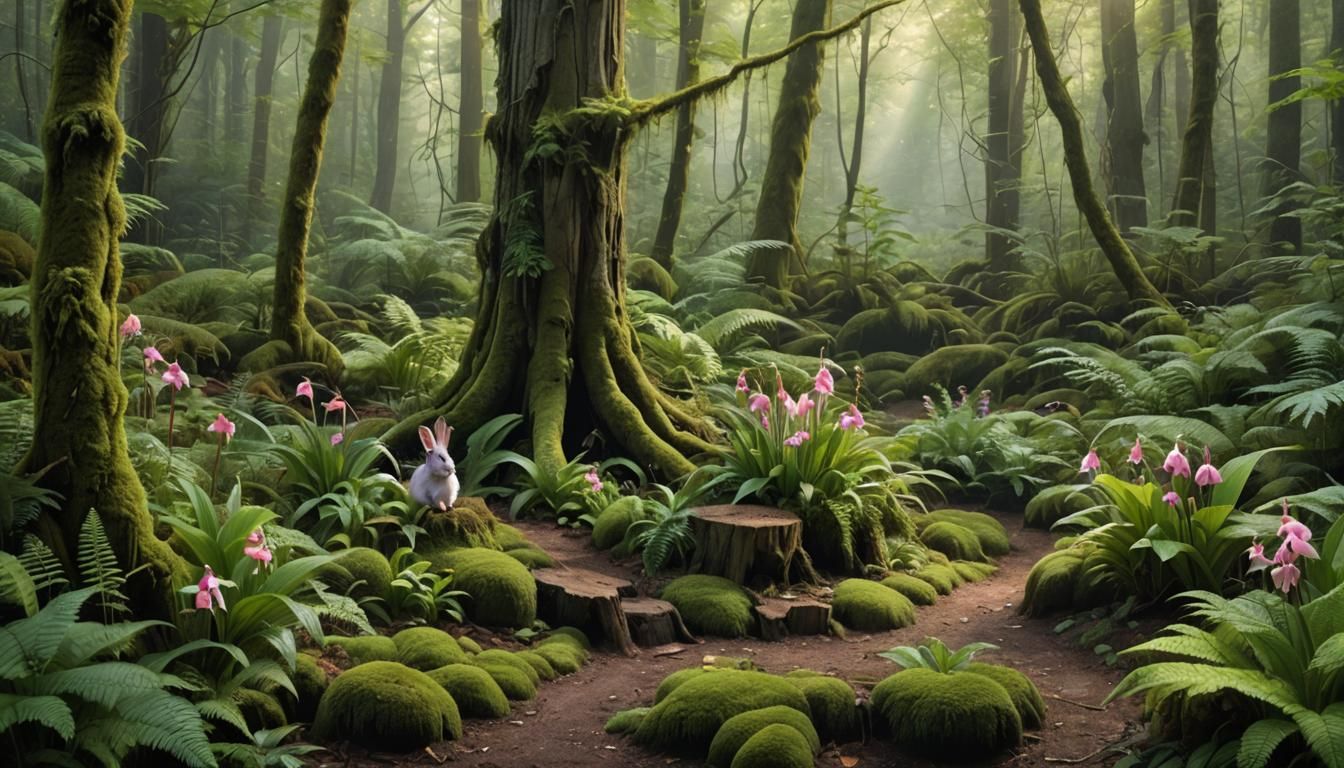 a magical woods