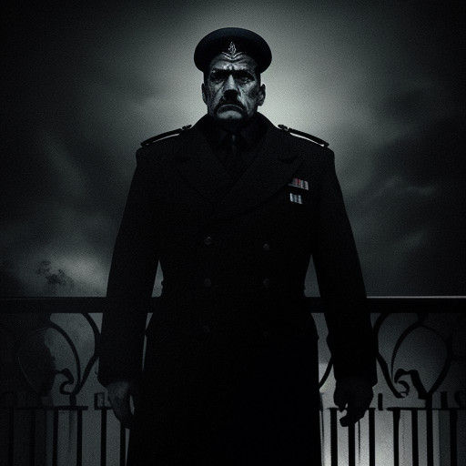 Dark Dictator Reigns Over a Gritty Cityscape