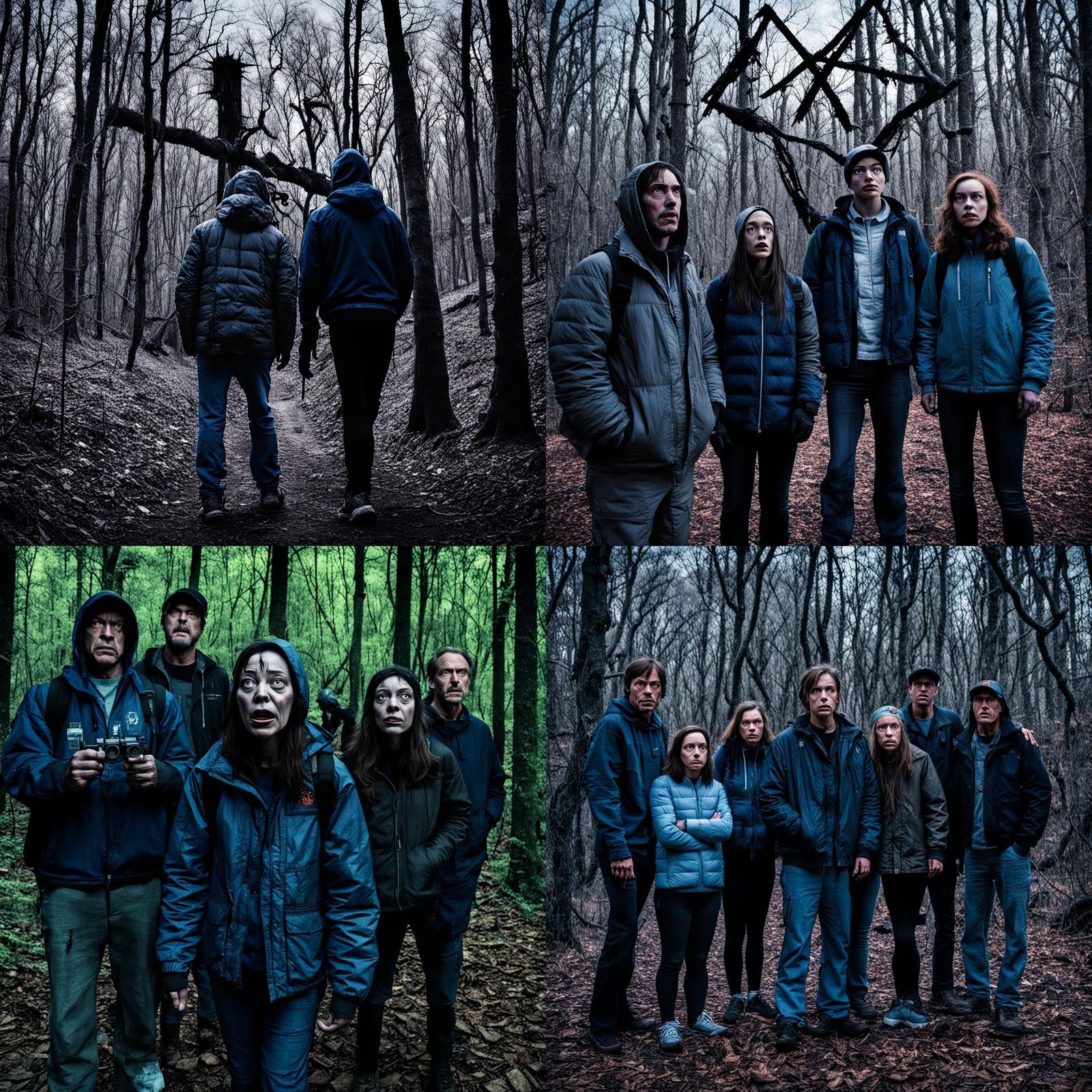 Friends Encounter Vengeful Blair Witch in Dark Forest