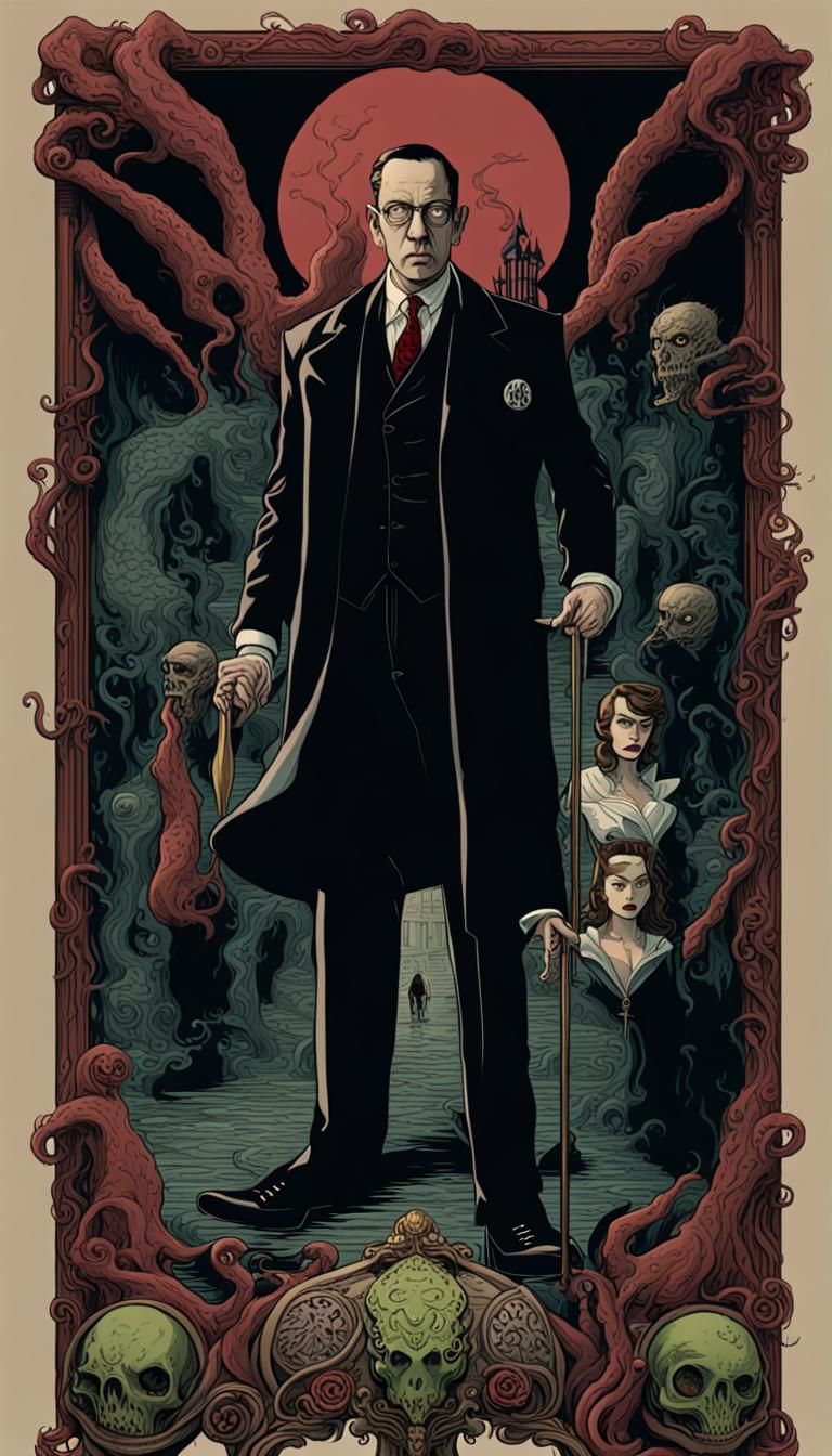Eldritch League of Extraordinary Gentlemen in Dark Fantasy