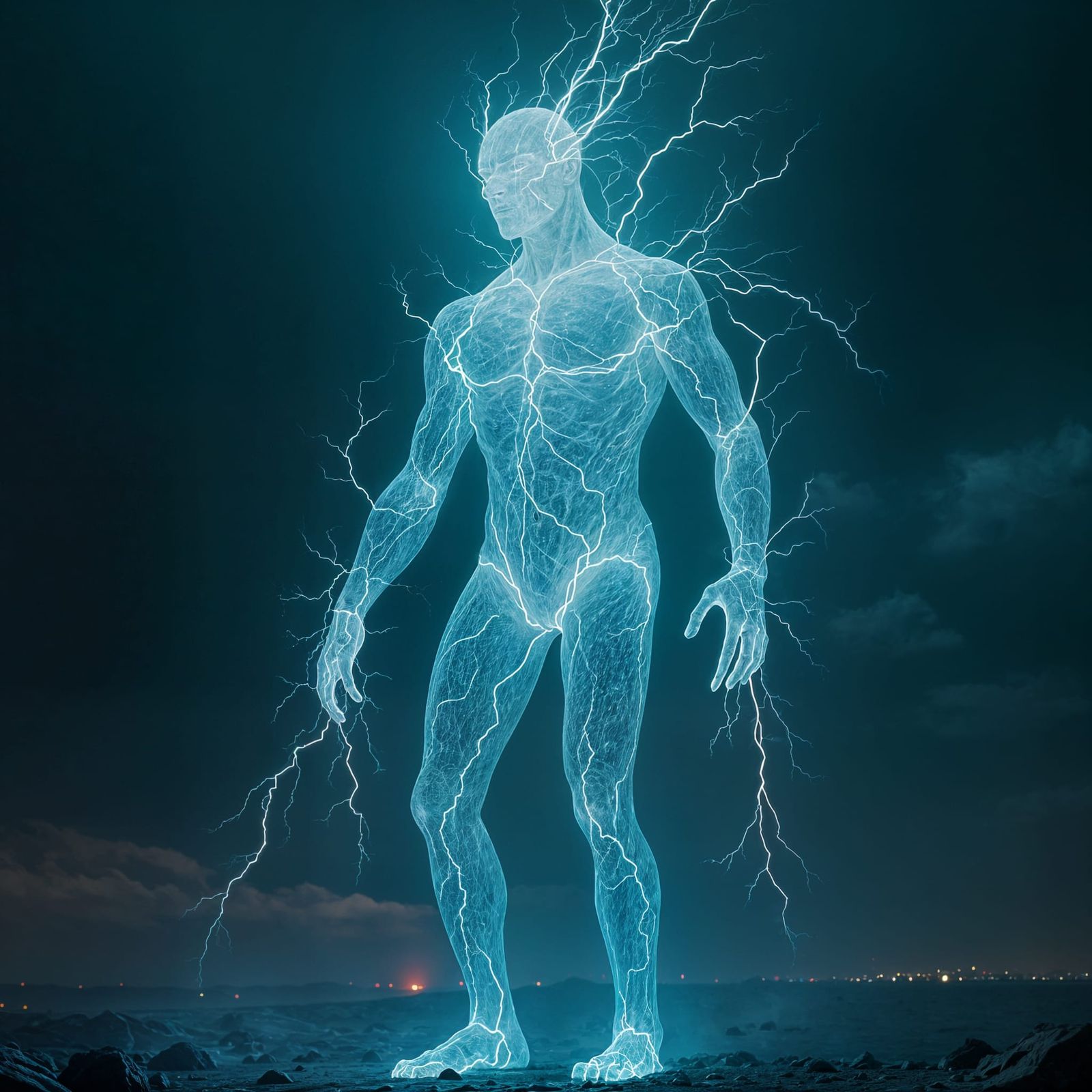 Invisible Monster Formed From Electricity