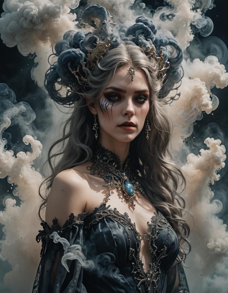 Things Made of Smoke -  a portrait of Adam's first wife Lilith