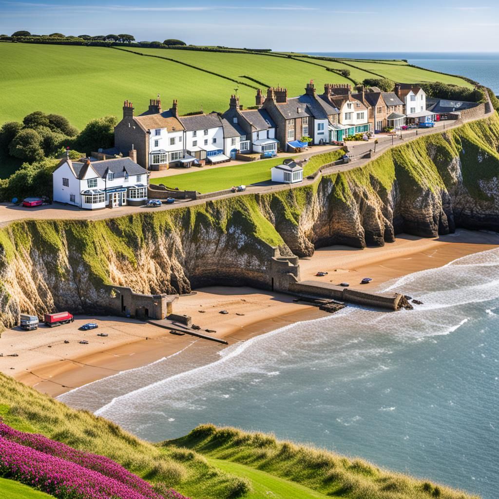 Charming English Seaside Towns along a Scenic Coastline