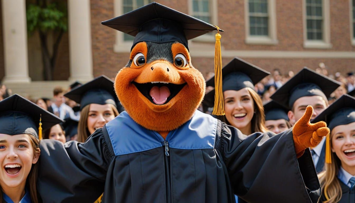 Robin Graduates Top of Worm Hunter Class