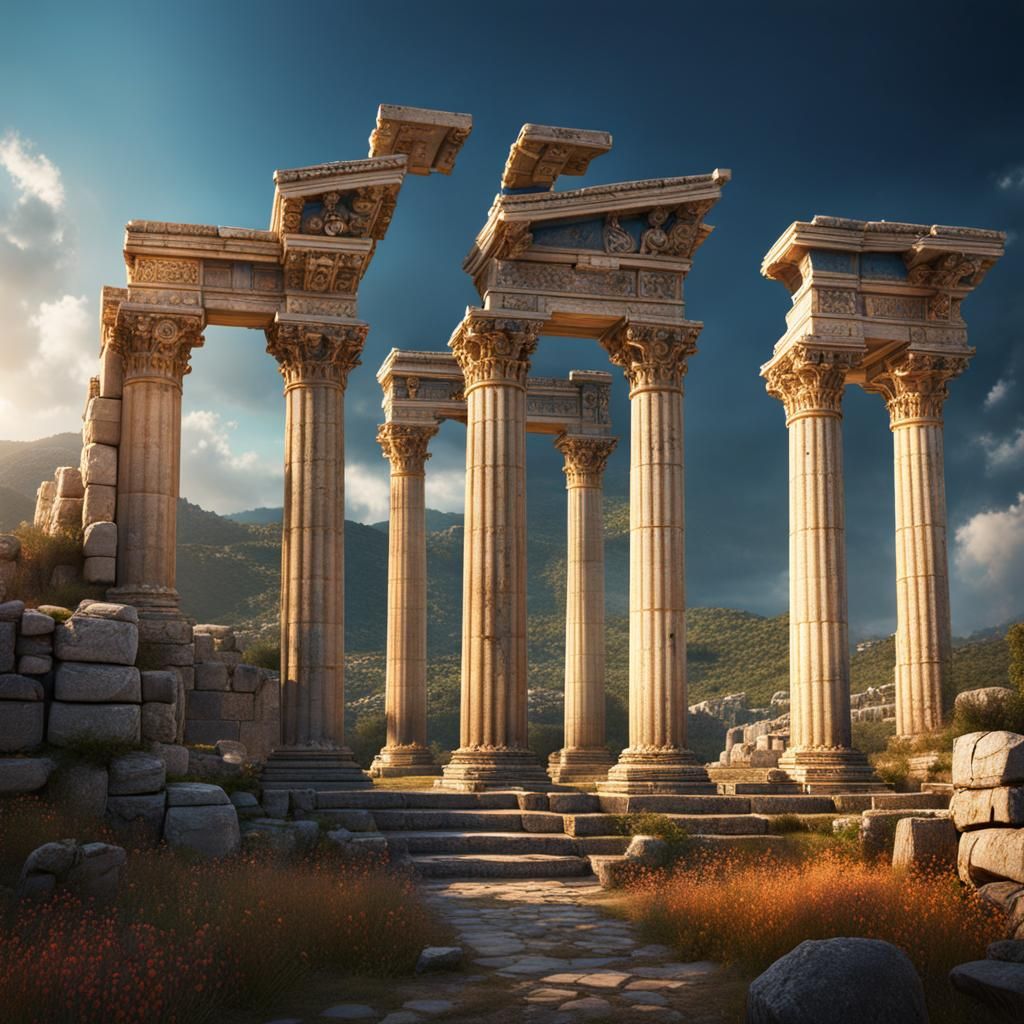 Ruins of Artemis Temple at Ephesos