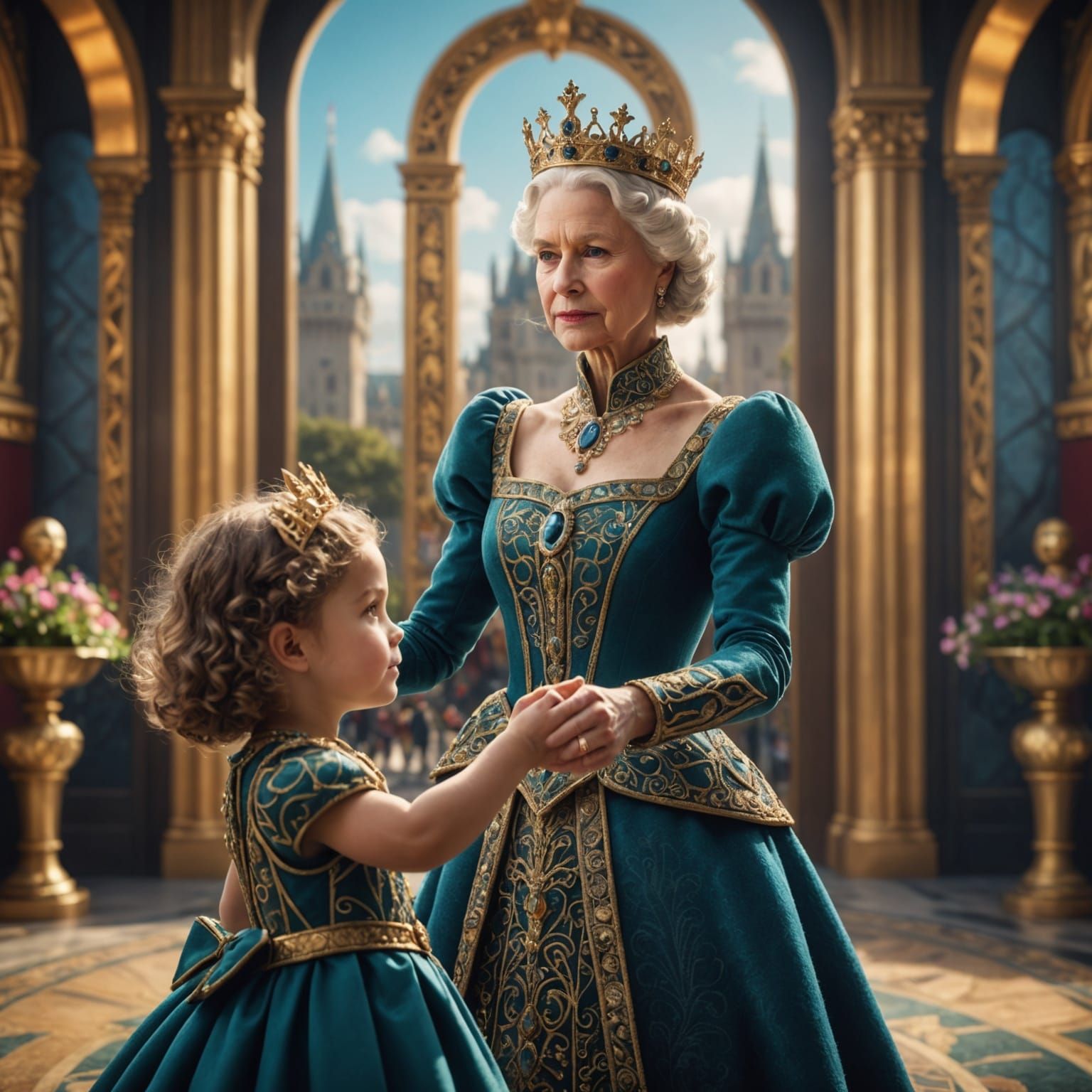 Royalty begets royalty 👑👸