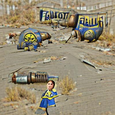 A Futuristic PostApocalyptic Landscape in Visceral Details