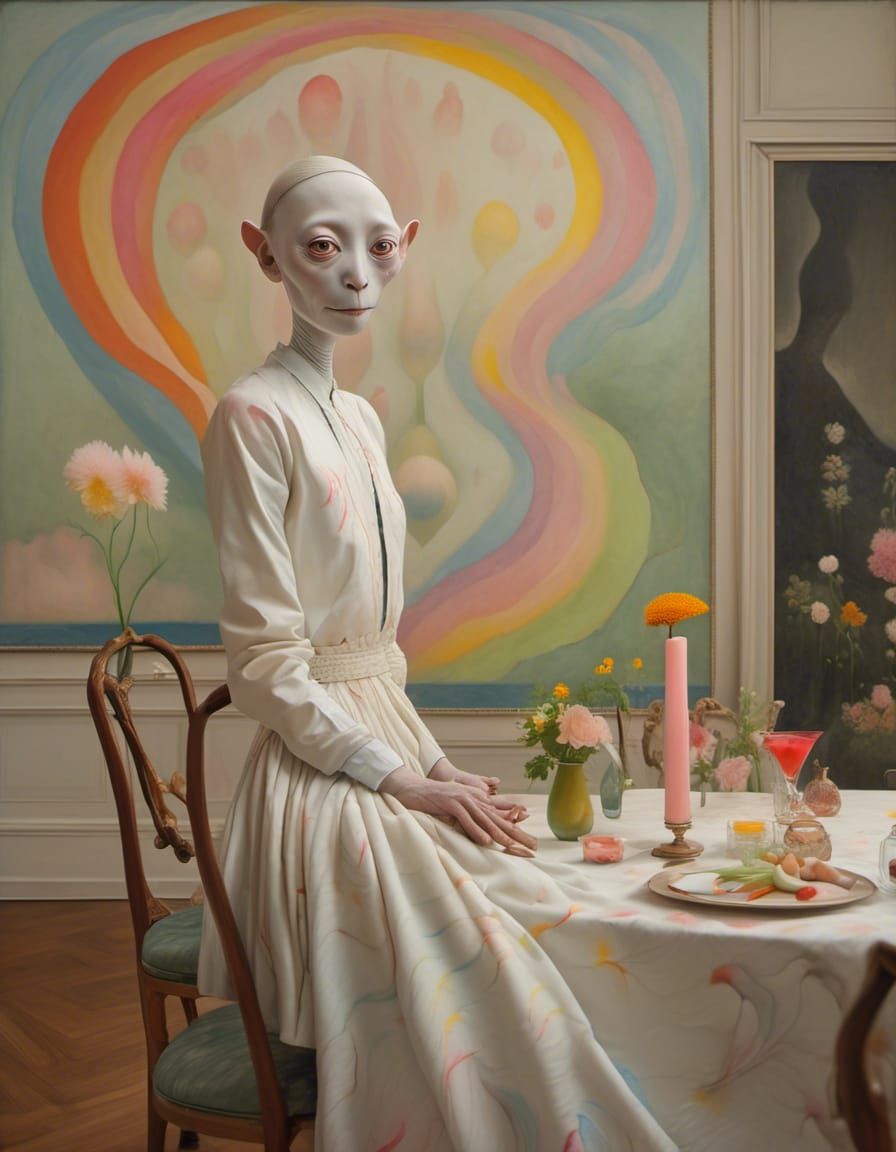 Polychromatic Alien Party: A Bizarre Magical Gathering