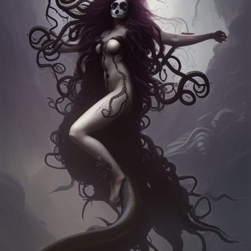Day of the Dead Mermaid II