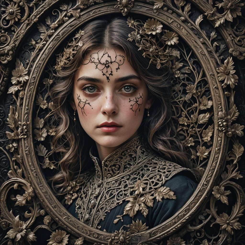 Laura Pergolizzi-Inspired Hyperrealistic Portrait