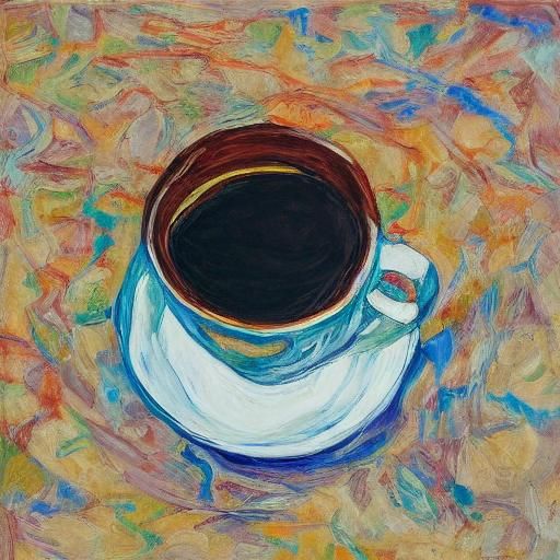 Eerie Still Life in the Manner of Egon Schiele