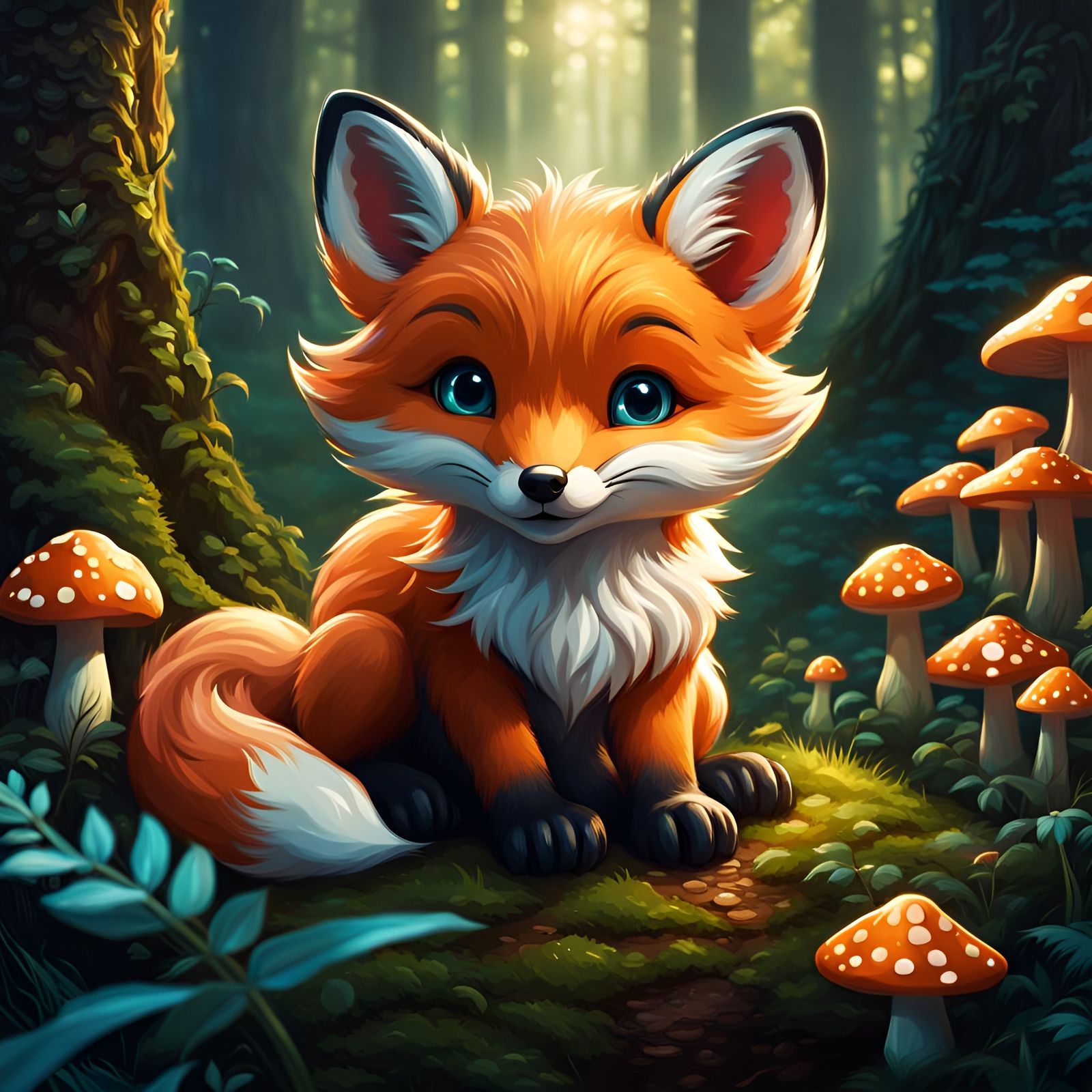 adorable fox 🦊