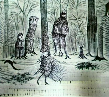 Whimsical Woodland Creatures Emerge from Shadows