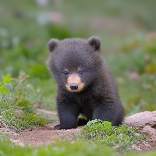 Cute Baby Forest Creature