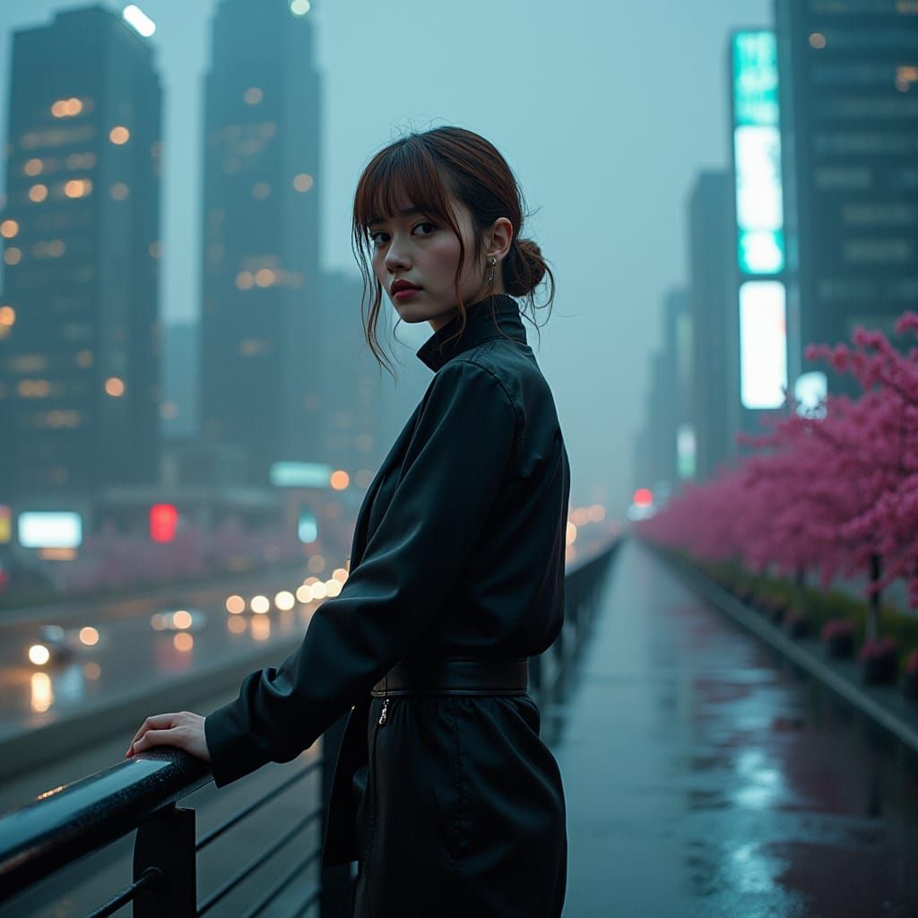 NeoTokio Cityscape at Night