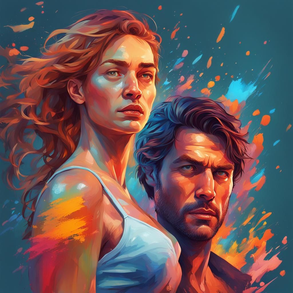 Couple Portraits in Stunning Hyperrealistic Art