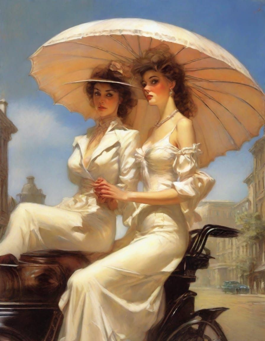 Southern Belles on a Romantic Chiclit Novel Cover